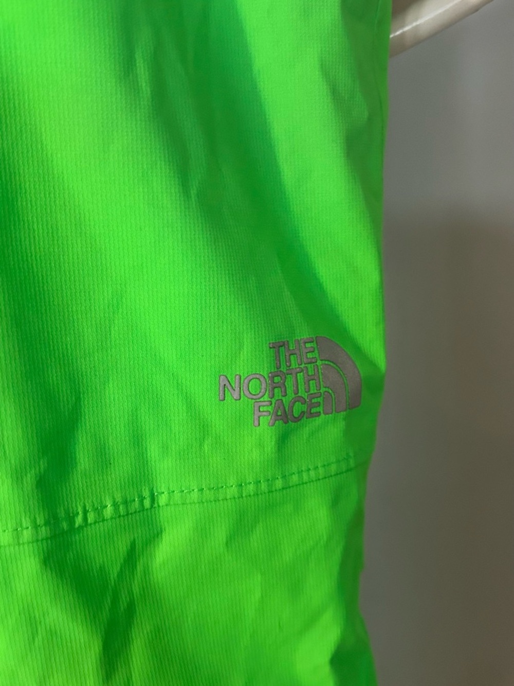 The North Face Kids Youth Boys Large 14 16 Neon Green Waterproof Ski Pant - Picture 3 of 7